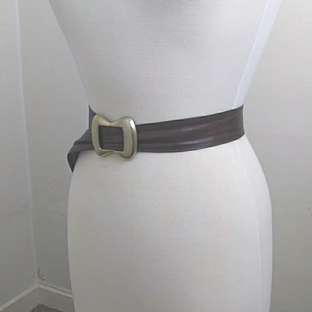 Pearl Accessories Vintage 100% Genuine Leather Belt Size Small
